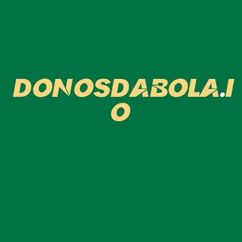 Logo da DONOSDABOLA.IO